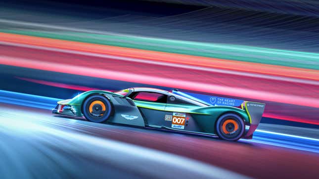 Bild für Artikel mit dem Titel Aston Martin kündigt Rückkehr nach Le Mans mit NA, V12-Werks-Hypercar an